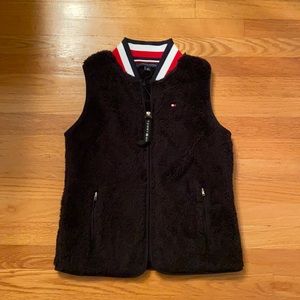 XS Black Sherpa Tommy Hilfiger Vest